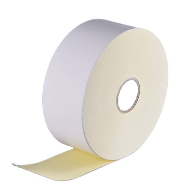 High quality semi-finished product self adhesive cast coated paper jumbo rolls