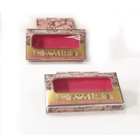 Private label custom printed lash box snake skin false eyelash paper box